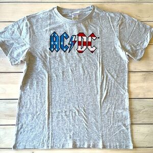 Men’s Embroidered AC/DC Americana Short Sleeve T-shirt